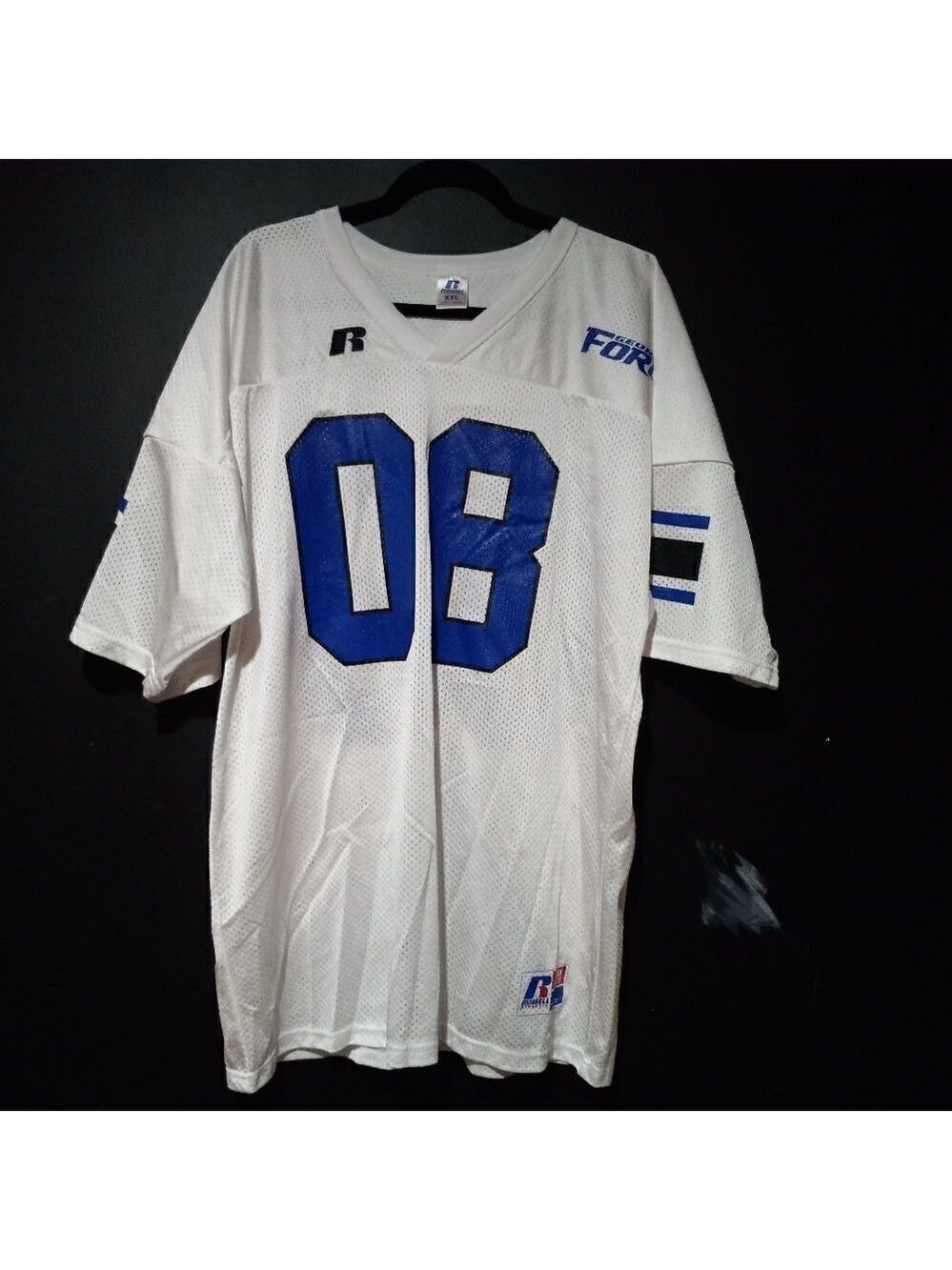 RUSSELL AFL Georgia Force #08 White Jersey